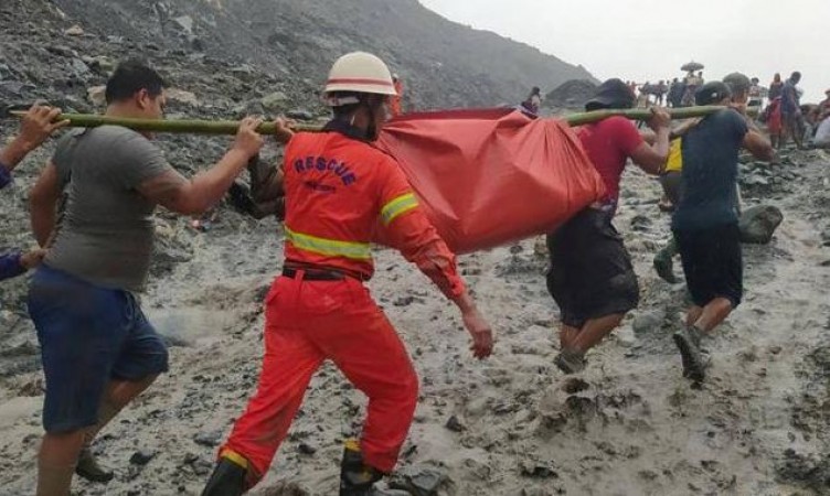 Myanmar: 113 people died in landslide due to heavy rain