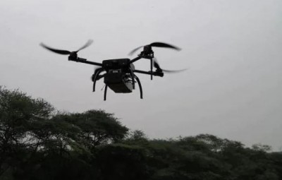 9th time in 6 days, drone reappears at the Jammu International border