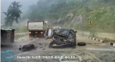 भारी बारिश के चलते नागालैंड में हुआ दर्दनाक हादसा, 2 की मौत अन्य घायल