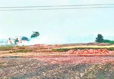 Ban on burning stubble in farmers' fields
