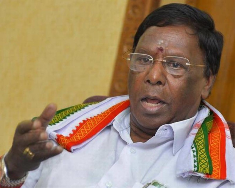 Congress government presents budget in Puducherry without approval of Lt. Governor
