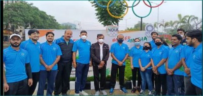 Bhopal ran to cheer for nation in Tokyo, VD Sharma reached Cheer for India Run