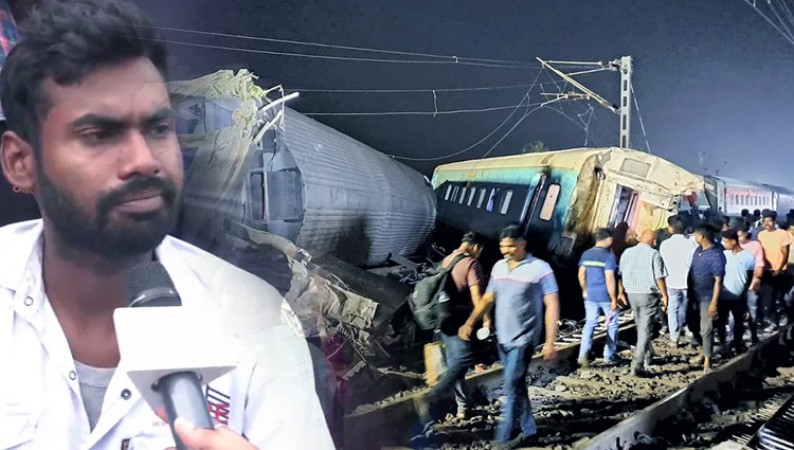 Odisha Train accident: Ganesh came as an angel for the victims of the train accident