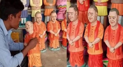 CM योगी के फैन ने बनाया मूर्ति वाला योगी गुल्लक, बताई खास वजह