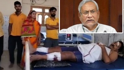 Bihar: Baalu mafia broke both legs of CM Nitish Kumar's party leader Manoj Singh, admitted in ICU