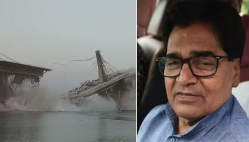 SP leader said on bridge collapse in Bihar - 'If it falls, it falls...'