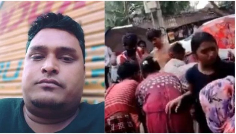 Bengal: BJP worker killed in bomb attack, family members were seen crying in the video