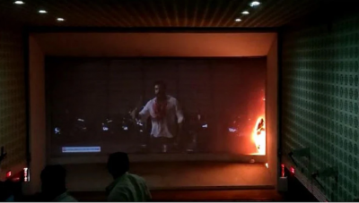 A fierce fire broke out as soon as Kamal Haasan's action scene arrived, the condition of the audience got worse