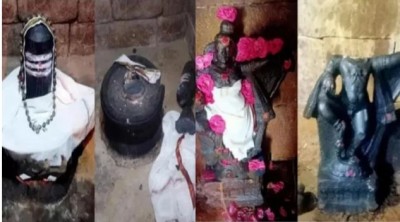 Hindu temple in Tamil Nadu vandalized by miscreants: Beheaded Shiva statue, Broken Shivlinga