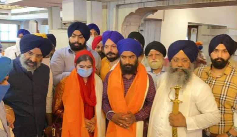 The girl who was a victim of forced conversion returned home with the help of Sikh leaders