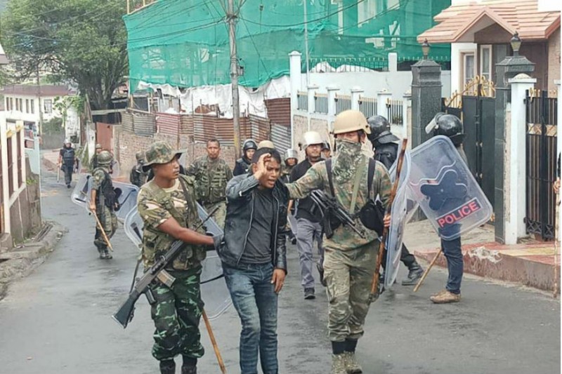 Violence erupted again in Shillong, 3 people died