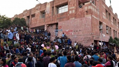 Education fees increased in JNU, students union president says 