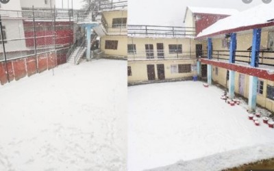 तीन साल बाद शिमला में मार्च में हुई बर्फबारी