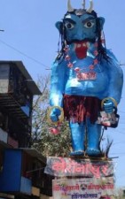 'Coronasur' effigy burnt here on Holika Dahan