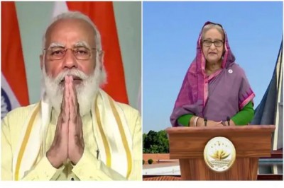 India-Bangla strengthen connectivity, PM Modi inaugurates 'Maitri Setu'