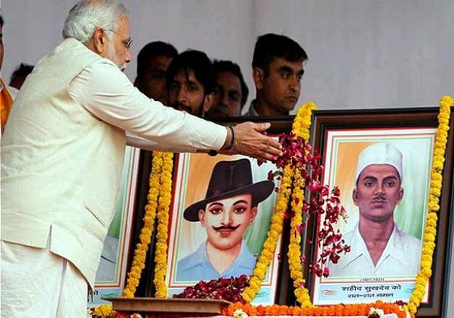 शहीद दिवस आज, पीएम मोदी और शाह ने भगत सिंह, राजगुरु और सुखदेव को दी श्रद्धांजलि