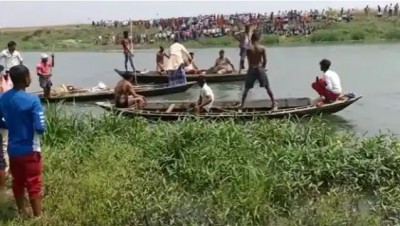 Uttar Pradesh: Major accident in Basti, boat capsizes in Kuwano River