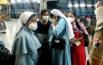 Nuns accused of conversion forced off train, action taken on complaint of ABVP workers