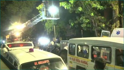 Mumbai: 10 people killed in massive fire in sunrise hospital, rescue operation underway