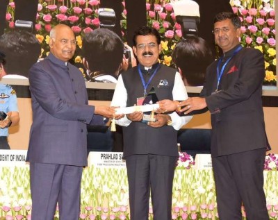 इंदौर को मिली एक और बड़ी सफलता, राष्ट्रपति के हाथों मिला राष्ट्रीय पुरस्कार