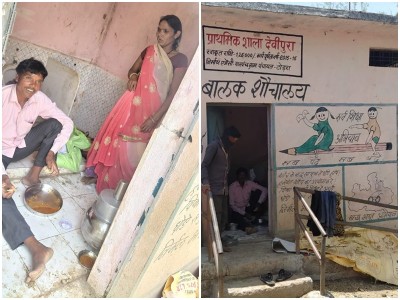 Quarantined labour couple living in the toilet, strict action to be taken against officials