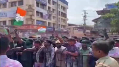कर्नाटक में कांग्रेस की जीत पर लगे 'पाकिस्तान जिंदाबाद' के नारे, पुलिस इंस्पेक्टर ने खुद दर्ज करवाया केस, Video