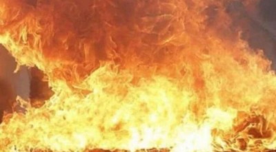 हापुड़ में बड़ा हादसा, जिन्दा जल गए 6 मजदूर, फैक्ट्री में बॉयलर फटने के बाद भड़की थी आग