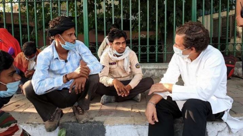 राहुल गाँधी ने जारी किया मजदूरों के साथ बातचीत का वीडियो, श्रमिकों ने बताया दर्द