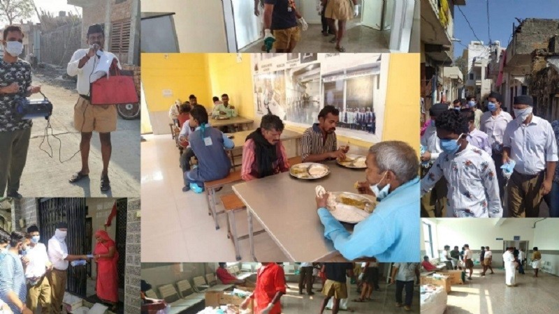 लॉक डाउन में RSS ने बांटे 7 करोड़ से अधिक भोजन पैकेट, 29 लाख प्रवासी मजदूरों को पहुंचाई मदद