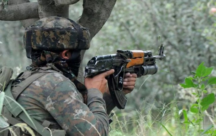 Terrorist killed in J&K, weapons dropped from Pakistani drone recovered