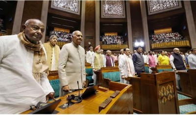 'Never thought I would be able to sit in the new Parliament..', former PM HD Deve Gowda
