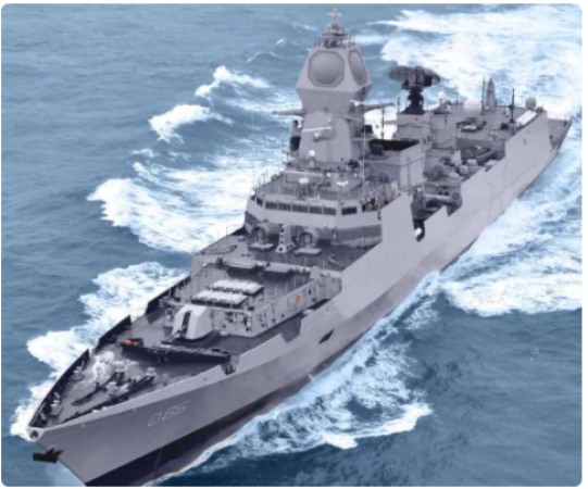 Navy gets warship equipped with Brahmos and Barak