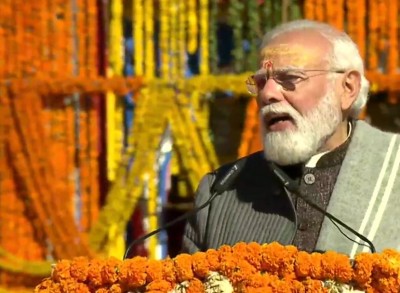 PM gets emotional while addressing in Kedarnath, said this thing