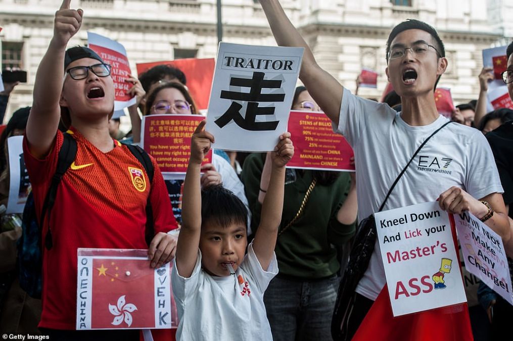 China calls Hong Kong protester 'dacoit', stabbing incident sparks controversy