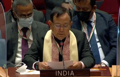 UN में चीन पर जमकर दहाड़ा भारत, कहा- हमारी मदद किसी को कर्जदार नहीं बनाती