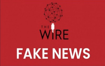 प्रोपेगंडा पोर्टल ‘The Wire’ ने फिर फैलाया झूठ, पकड़े जाने पर चुपके से डिलीट की रिपोर्ट
