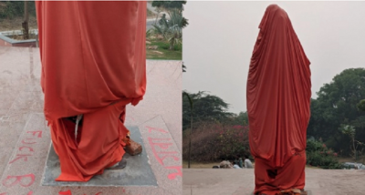 JNU में स्वामी विवेकानंद की प्रतिमा का अपमान, प्रशासन ने कहा- कड़ी कार्रवाई करेंगे