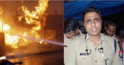 UP: दुर्गा पूजा पंडाल में लगी भीषण आग से 2 बच्चों सहित 3 की मौत, 64 लोग झुलसे