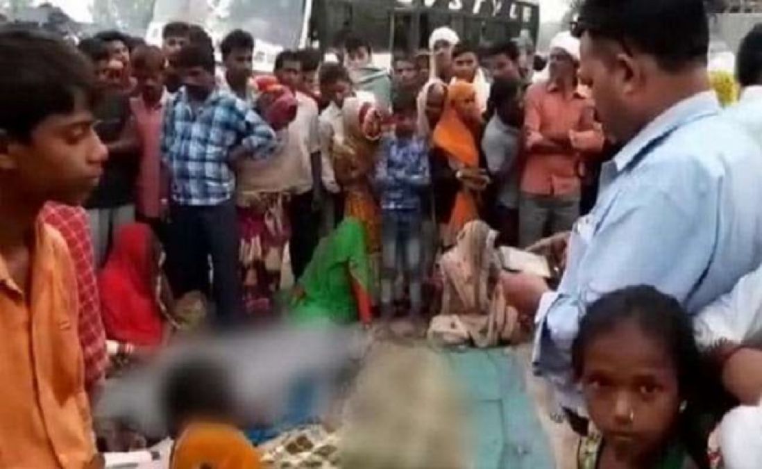Bus crushed people sleeping on roadside, painful death of 7 pilgrims