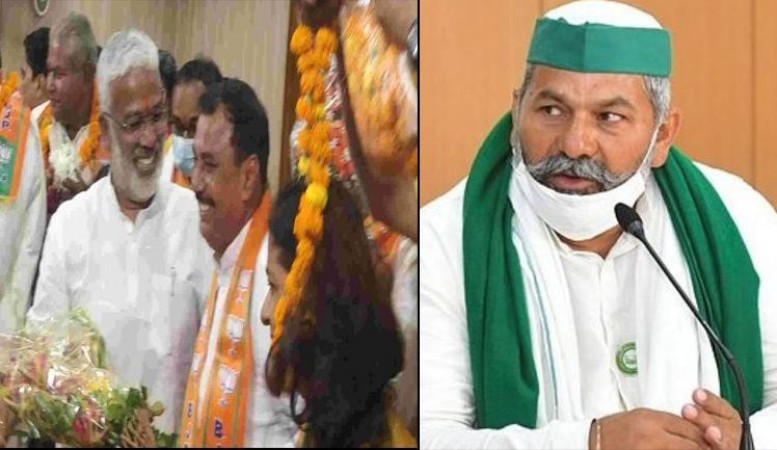 BKU Raju Ahlawat joined BJP, resigned from Bharatiya Kisan Union