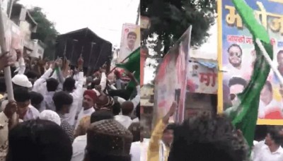 'Sir Tan Se Juda' slogans raised during Eid-e-Milad procession, 2 arrested