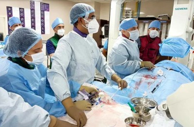 15-year-old child's successful complex non-surgical heart valve replacement at Army Hospital