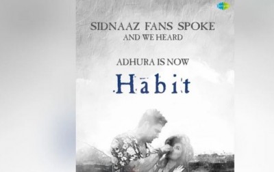 Siddharth and Shehnaaz to be seen together once again, 'Habit' song to release on October 21