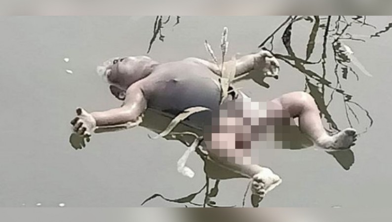 Newborn baby's body found floating near riverbank in Chattisgarh