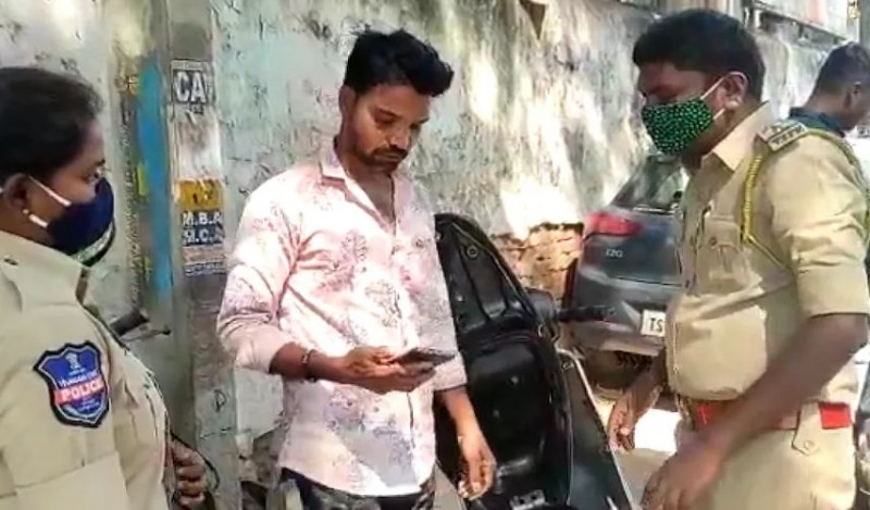 Is there any mention of Charas-Ganja on your mobile? Police reading chats by stopping people on road