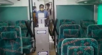 Railways formulate special plans to protect passengers from infection, prepared UV devices