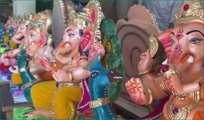 Amazing Nashik Central Jail prisoners, made attractive idols of eco-friendly Ganesha