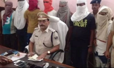 बिहार पुलिस ने गिरफ्तार किए 8 अपराधी, हाईवे पर मचाते थे लूट