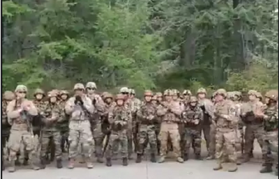 Video: American soldiers were seen dancing to the songs of Assam Regiment