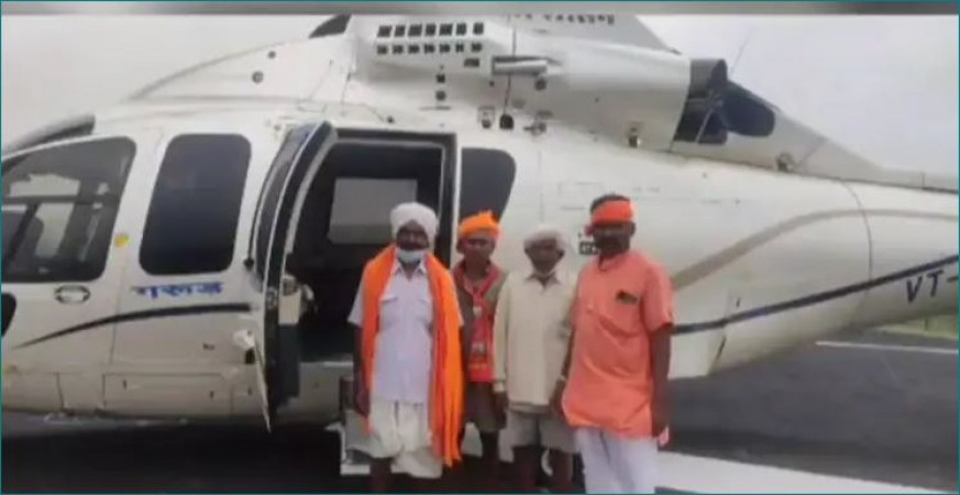 MP: CM शिवराज सिंह ने किया आदिवासियों का सपना साकार, करवाई हेलीकॉप्टर में सैर